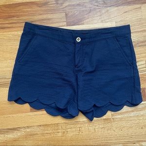 Lilly Pulitzer Buttercup Scalloped Shorts